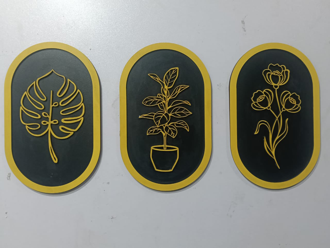 Al Noor Traders Boho Wooden Wall Decoration Item | Boho Decor | Wall Art Frame | Wooden Wall Art