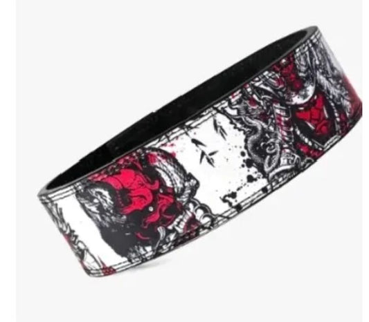 Lever belt printed belt powerlifting gear gym accessories