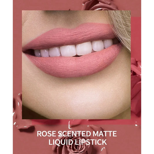 6Pcs Nude Makeup Lipstick Liquid Velvet Matte Gloss Lip Red Lipstick Nude Women Long Lasting Waterproof Beauty Cosmetic Kit